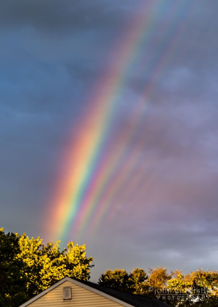 Supernumerary Rainbows over New Jersey