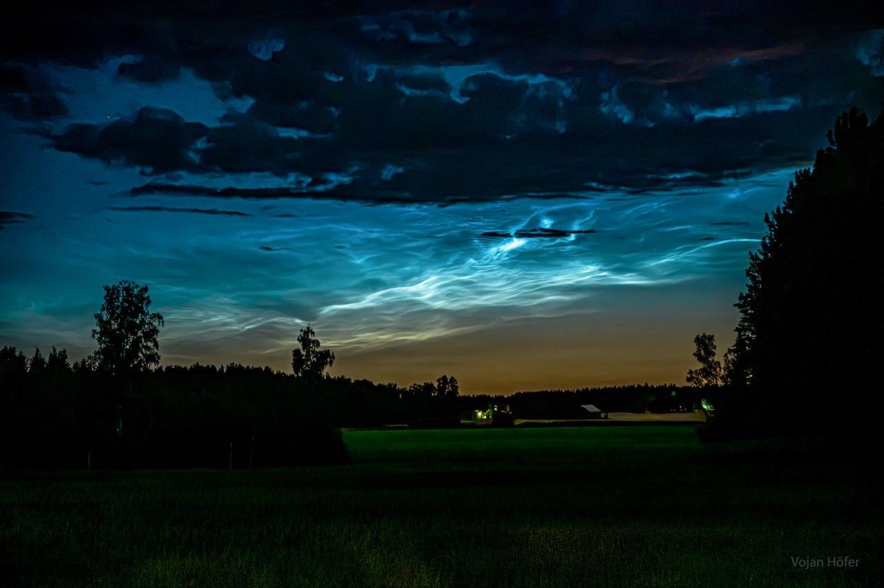 Noctilucent Clouds over Sweden