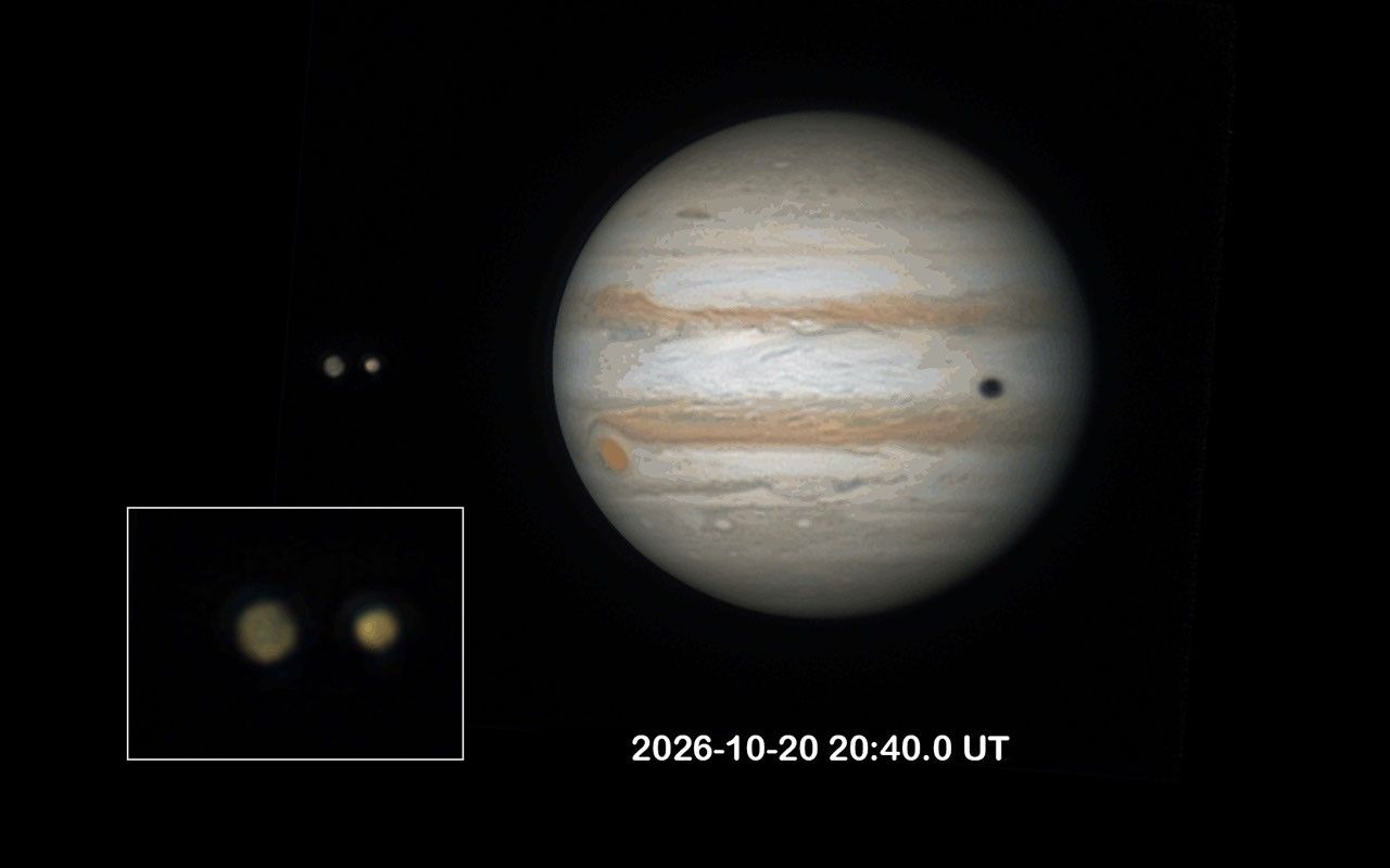 The Mutual Occultation of Ganymede and Io